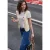 Street One Studio Dames Vest met V-hals en knoopsluiting in Beige