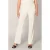 Base Level regular waist flared broek wit