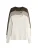 The Set Shirt  ecru / chocoladebruin / lichtbruin