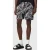 AllSaints Marseille Swimshort Jet Black/opt Wht