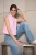 TRENDYOLMİLLA Dames Roze Geruit Mouwloos Regular fit Blouses