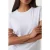 GUESS Eco Cn Ss Back Print Tee Pure White