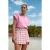 TRENDYOLMİLLA Dames Roze Effen Mouwloos Regular fit T-shirts