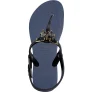 Uzurii Selena butterfly silver marineblauw