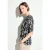 Cecil Dames Tuniek-T-shirt in Zwart