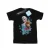 Disney Jongens Frozen Elsa en Anna zusjes T-shirt (Zwart)