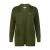 Miss Etam Plus gebreid vest – donkergroen