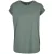 Dames-T-shirt Urban Classics Extended Shoulder Tee