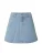 PIECES Rok ‘PCABBI’  blauw denim