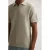 Dstrezzed regular polo gebreid beige