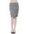 BYBLOS Dames Zwart/Witte Viscose Rok