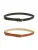 PIECES Riem ‘PCOLINE’  cognac / zwart