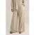 WE Fashion wide leg gestreepte broek – beige