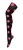 Sock Snob Dames80 denier ondoorzichtig patroon panty’s – Grote Vlek Roze