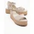 Serez Leren Platform Espadrilles Sandaal (Dames)