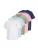 JACK & JONES Shirt ‘JJALLIANCE’  lichtblauw / olijfgroen / rosa / wit