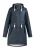ICEBOUND Gewatteerde mackintosh stadsregen Dames marine