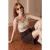 Geribbelde Aansluitende Camisole Top