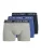 JACK & JONES Boxershorts ‘JACDANNY’  blauw / donkerblauw / grijs gemêleerd
