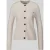 Gant Gebreid jack van wol met logodetail