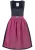 STOCKERPOINT Dirndl ‘Beth’  donkerblauw / donkerroze