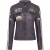 Dames Biker Racing Badges Paarse Leren Jas-Eastleigh