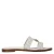 Michael Kors leren slippers ecru