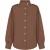 Mandarijnkraag Knopen-Up Casual Shirt