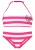 BENCH Bikini  pink / zwart / wit