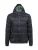 BLEND Winterjas  zwart / wit