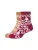 camano Sokken  lichtbruin / rood / wit