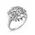 Orphelia Dames 925 Sterling Zilveren Ring – Zilver ZR-7502