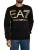 EA7 Sweatshirt Met Groot Logo En Grafische Print, Zwart