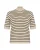 KAFFE CURVE Trui ‘Lizzy’  taupe / zwart