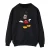 Disney Heren Mickey Mouse Verrast Sweatshirt (Zwart)