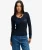 Athletic Button Down Longsleeve Top Blauw