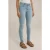 We Fashion 5-pocket Mid Waist Light Blue