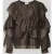 comma – female – Blouse met volants van viscosevoile