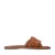 Sacha leren slippers cognac