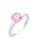 ELLI Ring  pink / zilver