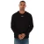 Heren Calvin Klein Jeans Relaxed Katoenen Terry Sweatshirt in Zwart