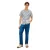 Tommy Hilfiger Herenoverhemd met all-over print (Ecru)