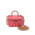 Mini Make-up Tas Gequilt Leer
