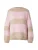 Zwillingsherz Trui  cappuccino / rosa