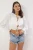 TRENDYOLMİLLA Dames Ecru Effen Lang Regular fit Blouses