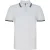 Asquith & Fox Heren Klassiek Fit getipt Poloshirt (Wit/zwart)