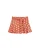 WE Fashion Rok  roestbruin / rosa / wit