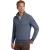 trui Baileys normale fit blauw half zip zonder capuchon