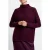 French Connection Babysoft Lena L/s High Nk Jmpr Burgundy Red