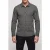 The Kooples Long-sleeved Shirt With Micro-stripes Black White